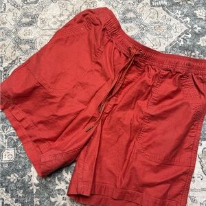 Tahari Red High Waist Women's Shorts